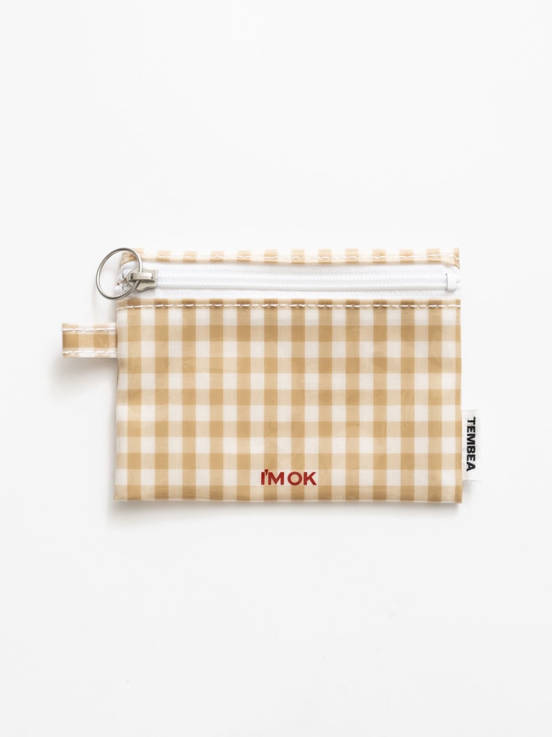 フラット ミディアム ポーチ 詳細画像 beige 6