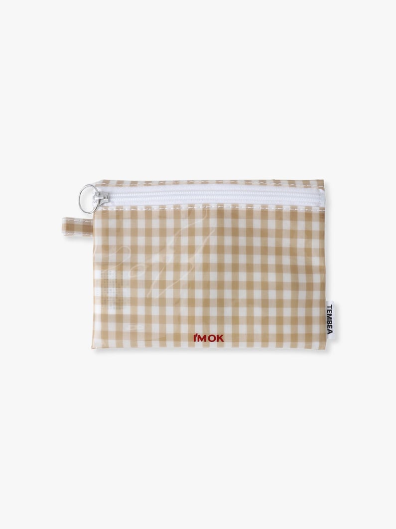 フラット ミディアム ポーチ 詳細画像 beige 1