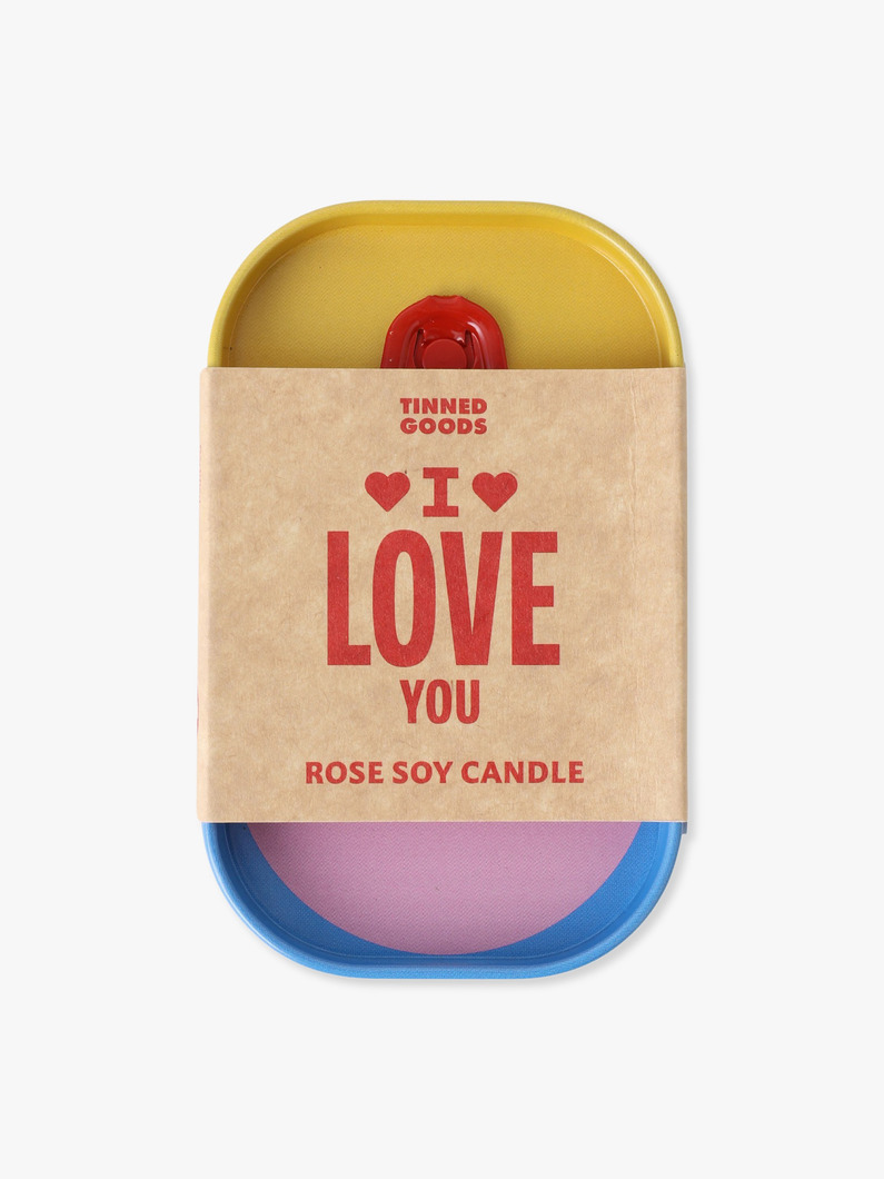 ティンドグッズ アイラブユー キャンドル 詳細画像 other 1