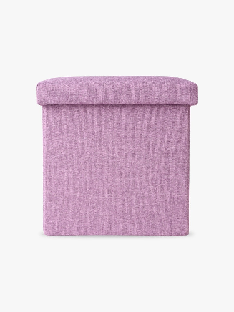 ツートン スツールボックス（ライトベージュ/ライトグリーン/ライトパープル） 詳細画像 light beige 1