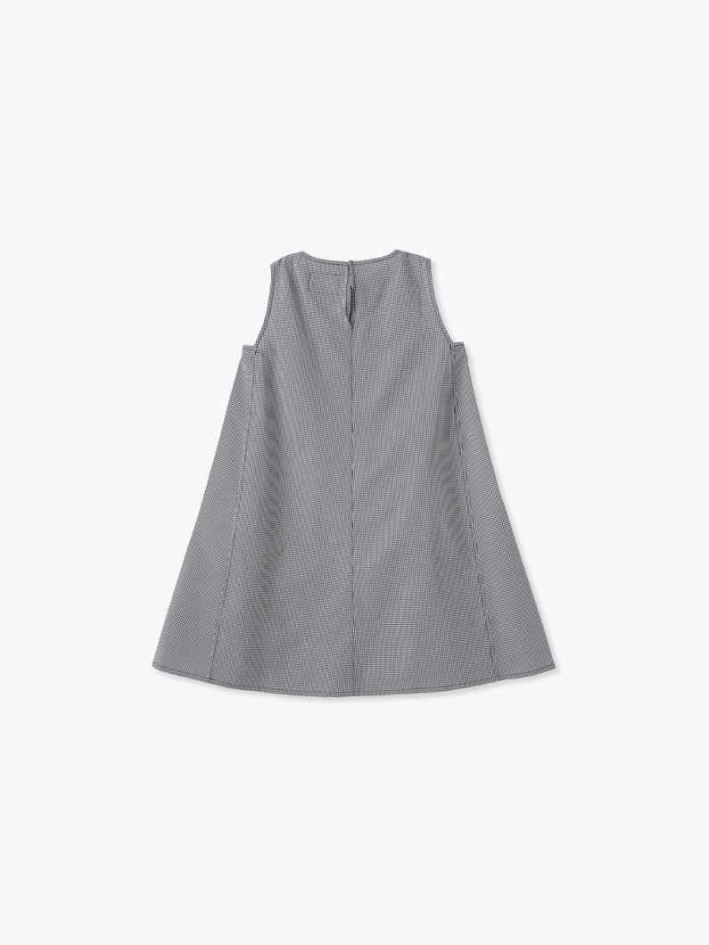 シアサッカー スリーブレスドレス 詳細画像 navy 1