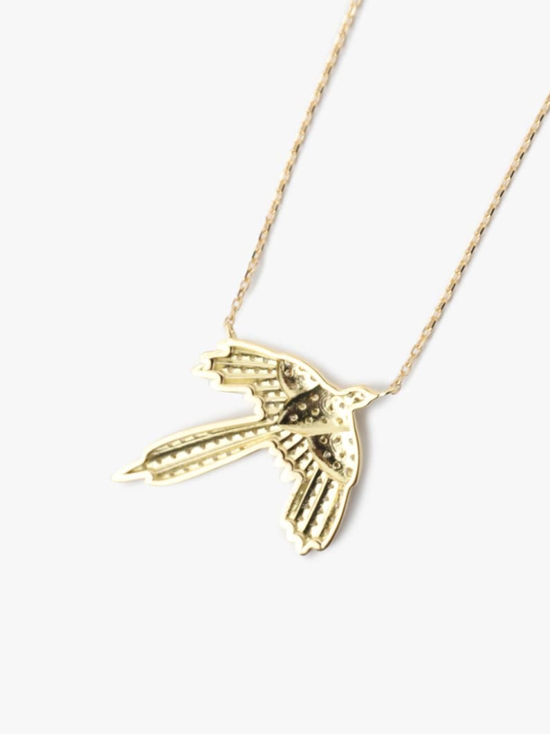 K18 Diamond Fairly Bird Necklace M 詳細画像 gold 3