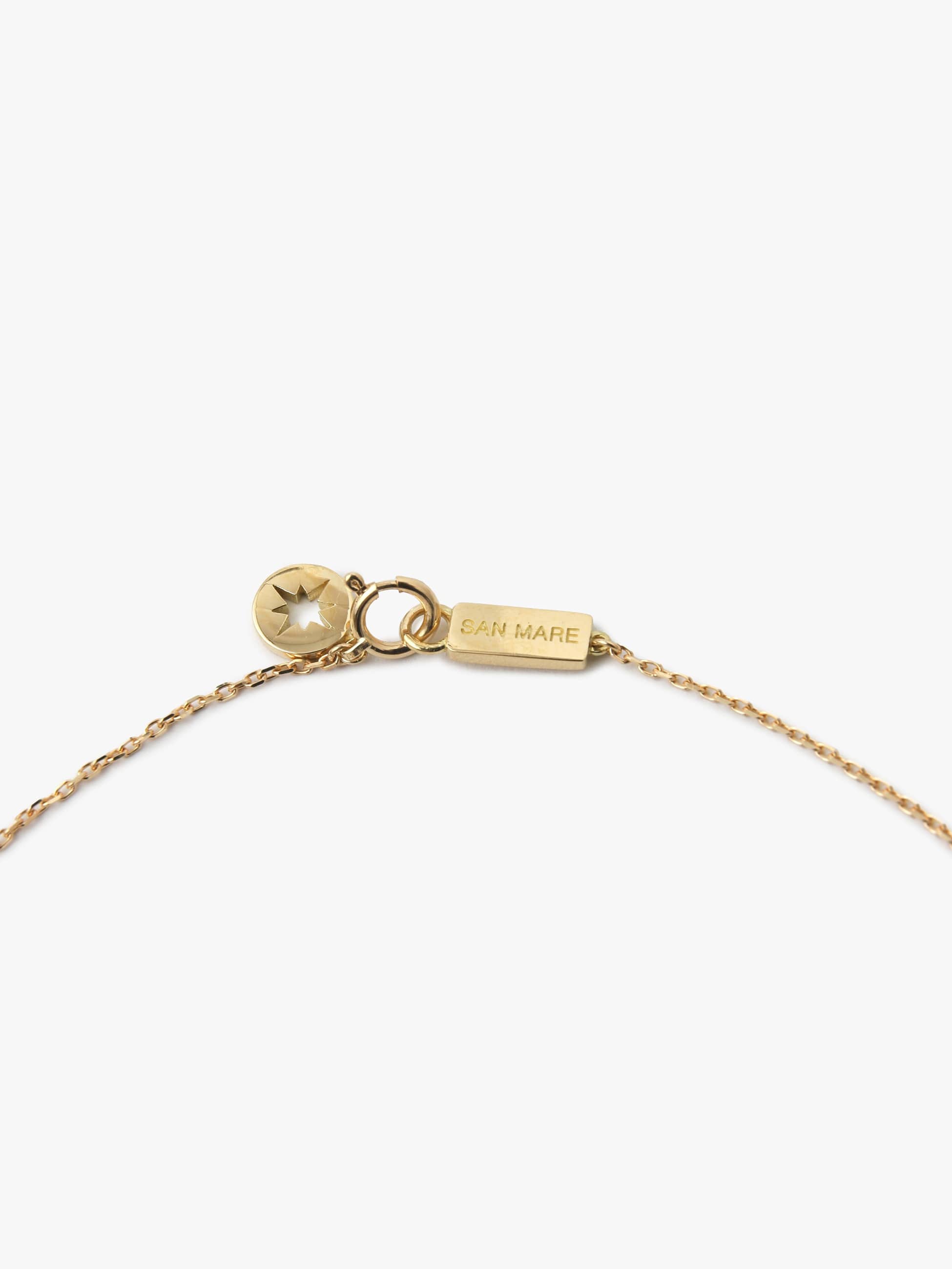 K18 Yellow Gold Diamond Ombra Necklace 詳細画像 gold 3