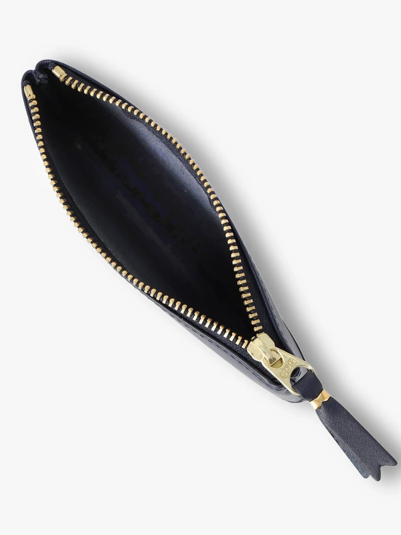 クラシックレザーポーチ 詳細画像 navy 3