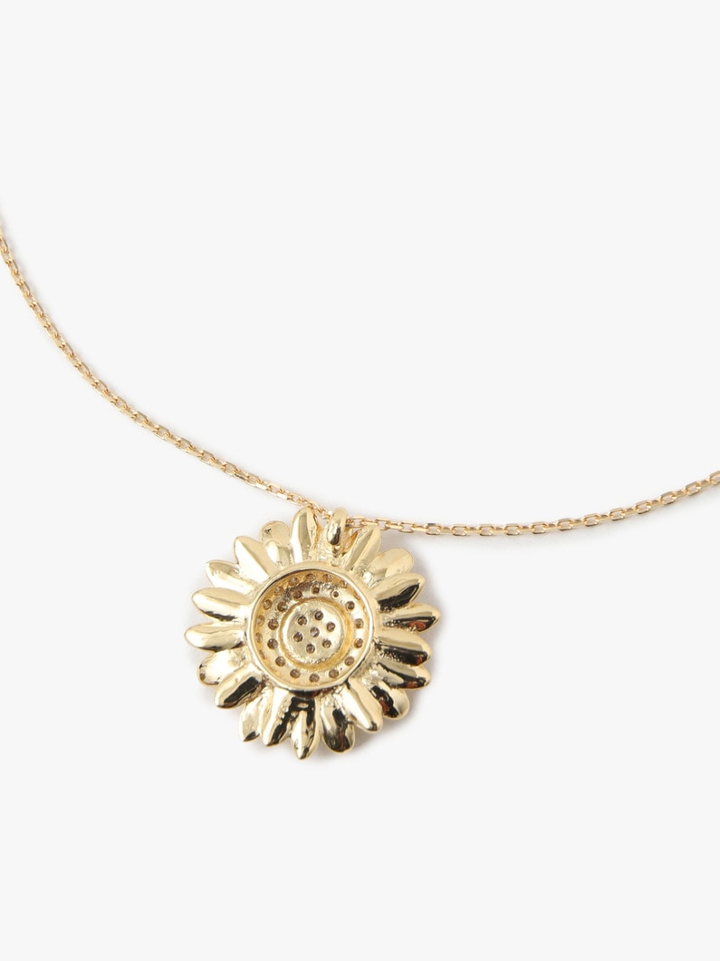 YG Sunflower Diamonds Necklace 詳細画像 gold 4