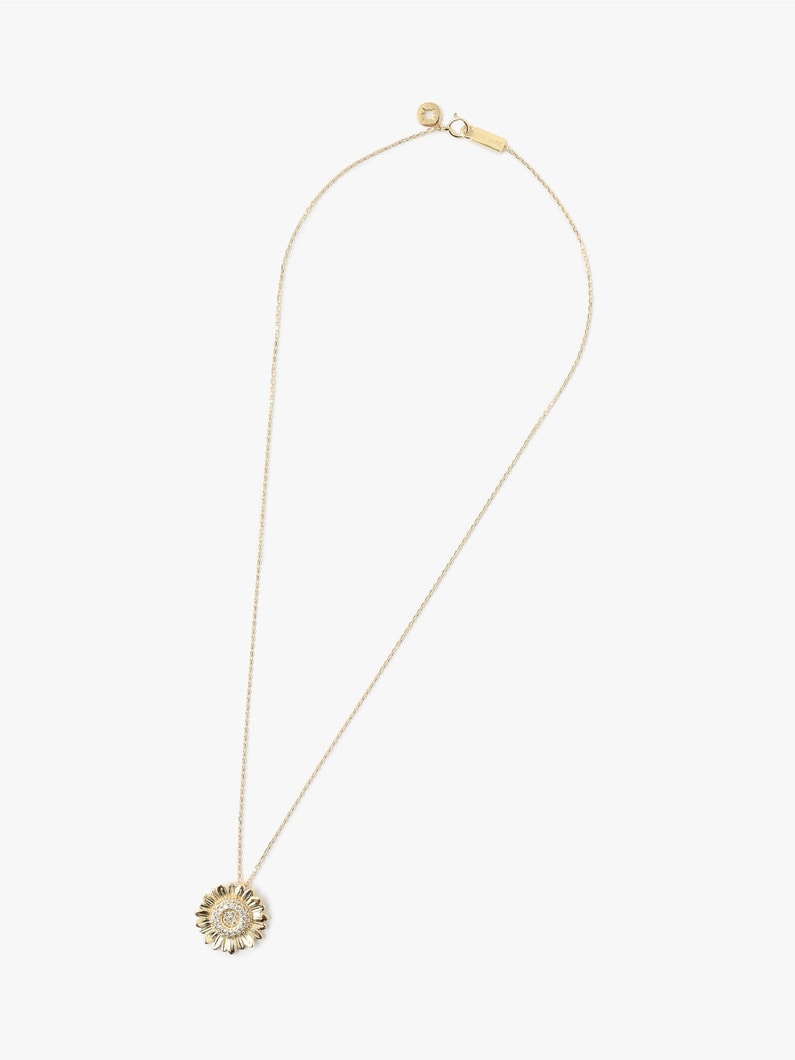 Sunflower Diamond Necklace 詳細画像 gold 2