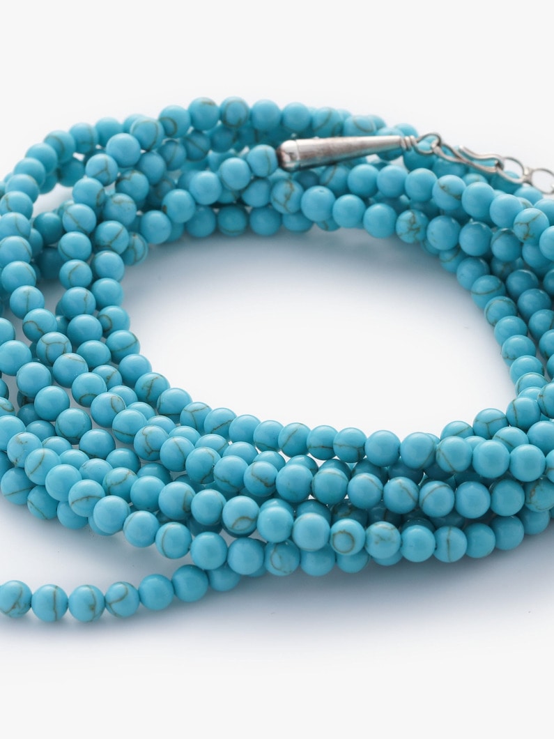 Turquoise Necklace (4mm)-182cm 詳細画像 turquoise 5