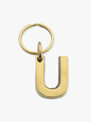 Alphabet Key Ring 詳細画像 U
