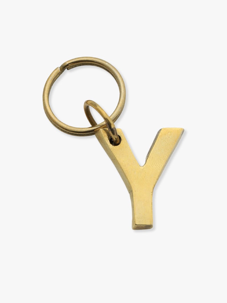 Alphabet Key Ring 詳細画像 Y