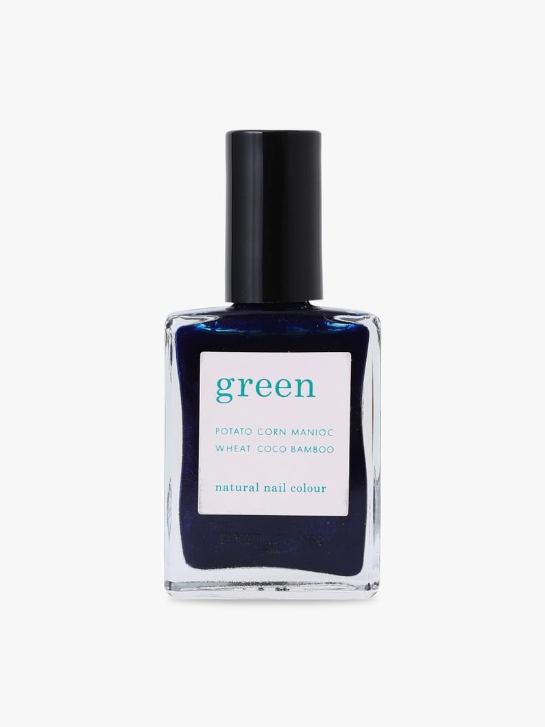 グリーン ナチュラル ネイルポリッシュ（ダークナイト） 詳細画像 other 2