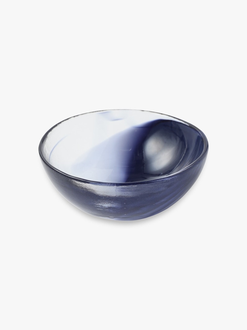 Glass Bowl  詳細画像 royal blue 1