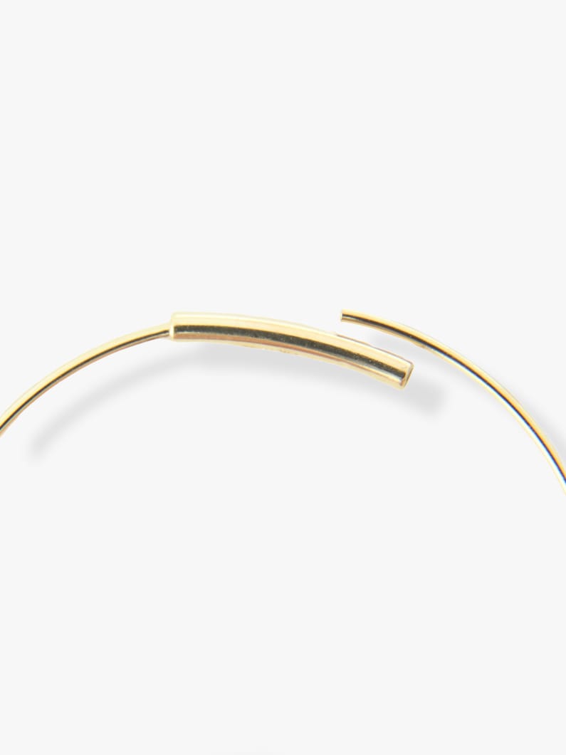 Gold Hoop  Pierced Earrings (XS) 詳細画像 yellow gold 2
