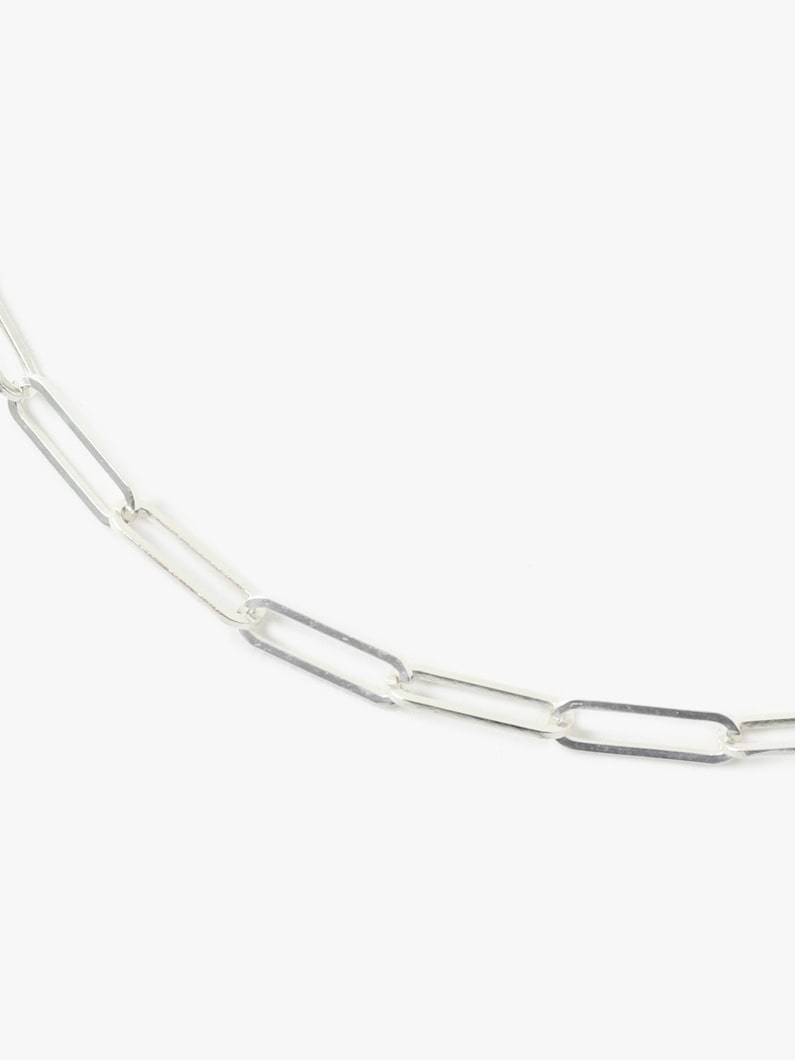 Small Paper Clip Chain Bracelet (Women) 詳細画像 silver 4