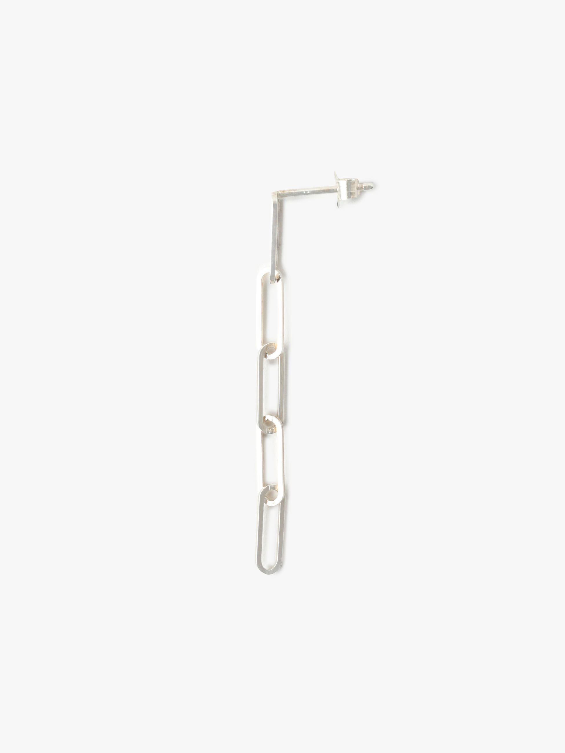 Small Paper Clip Chain Pierced Earrings｜I'M OK(アイムオーケー 