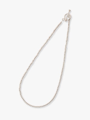 Silver Beads Necklace (3mm / 50cm)｜I'M OK(アイムオーケー)｜Ron Herman