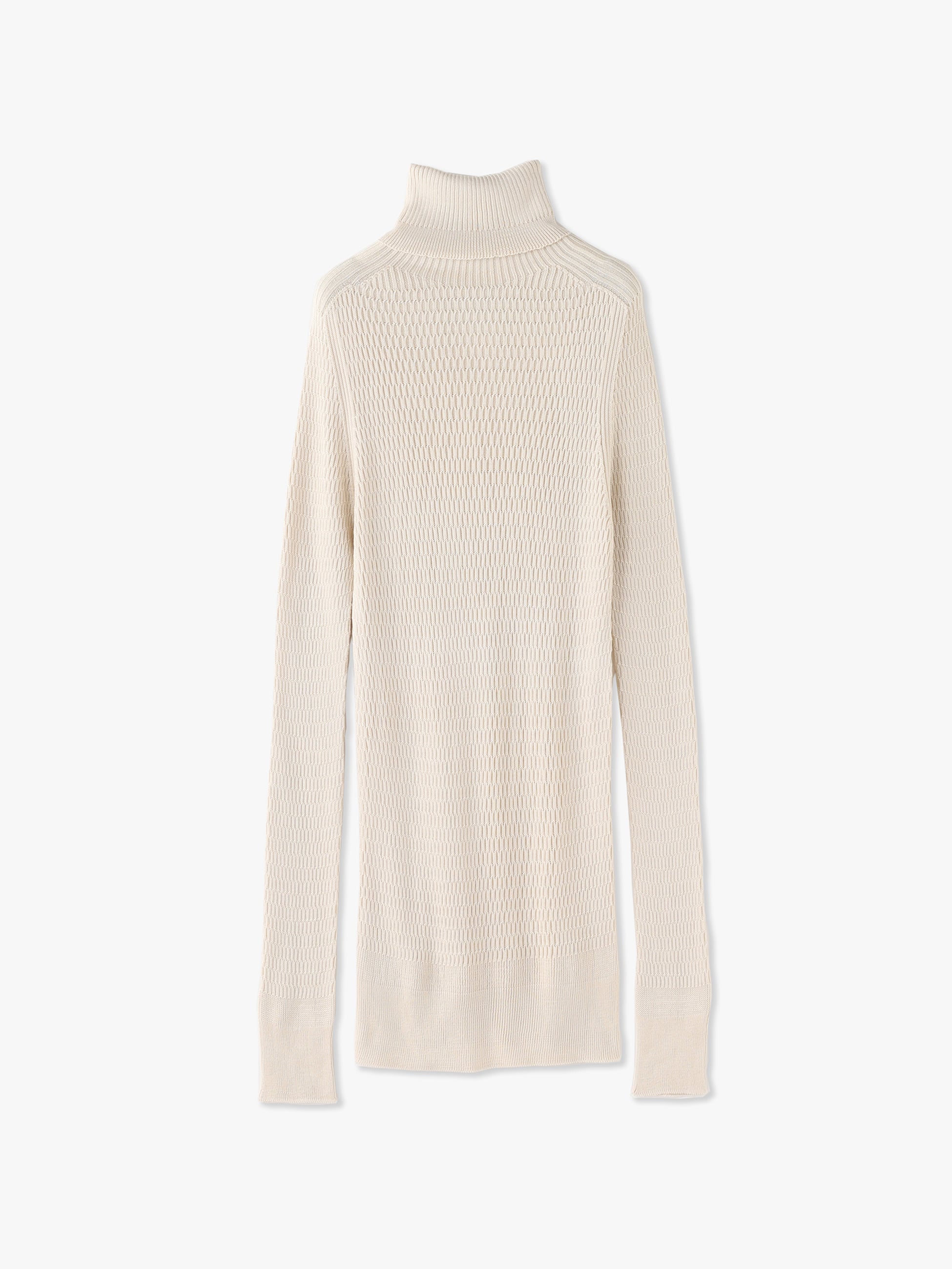 Honeycomb Knit Turtle Neck Pullover｜UNION LAUNCH(ユニオンランチ 
