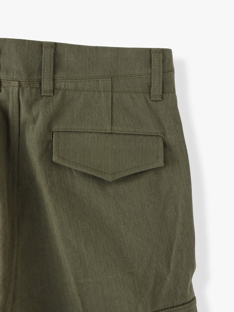 Herringbone 6 Pocket Pants 詳細画像 khaki 5