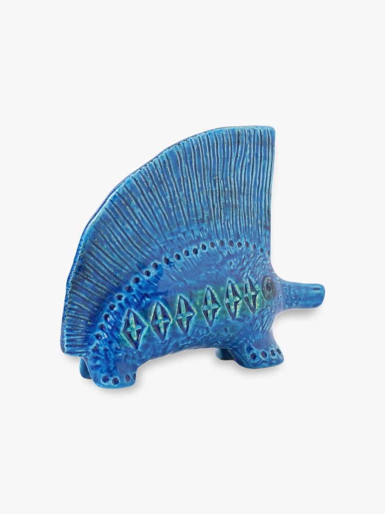 Porcupine Ceramic Figure 詳細画像 blue 1