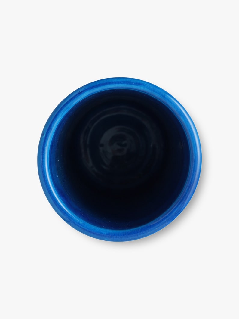Ceramic Cylinder Vase 詳細画像 blue 2
