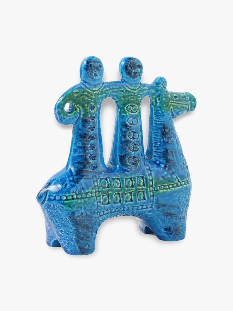 Horseman Ceramic Figure 詳細画像 blue 1