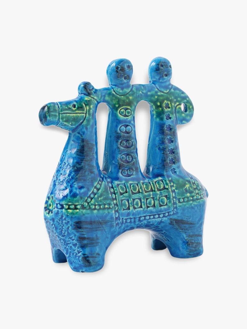 Horseman Ceramic Figure 詳細画像 blue 2