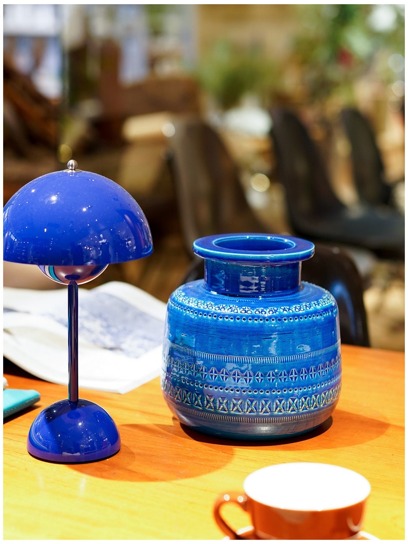 Ceramic Vase 詳細画像 blue 4