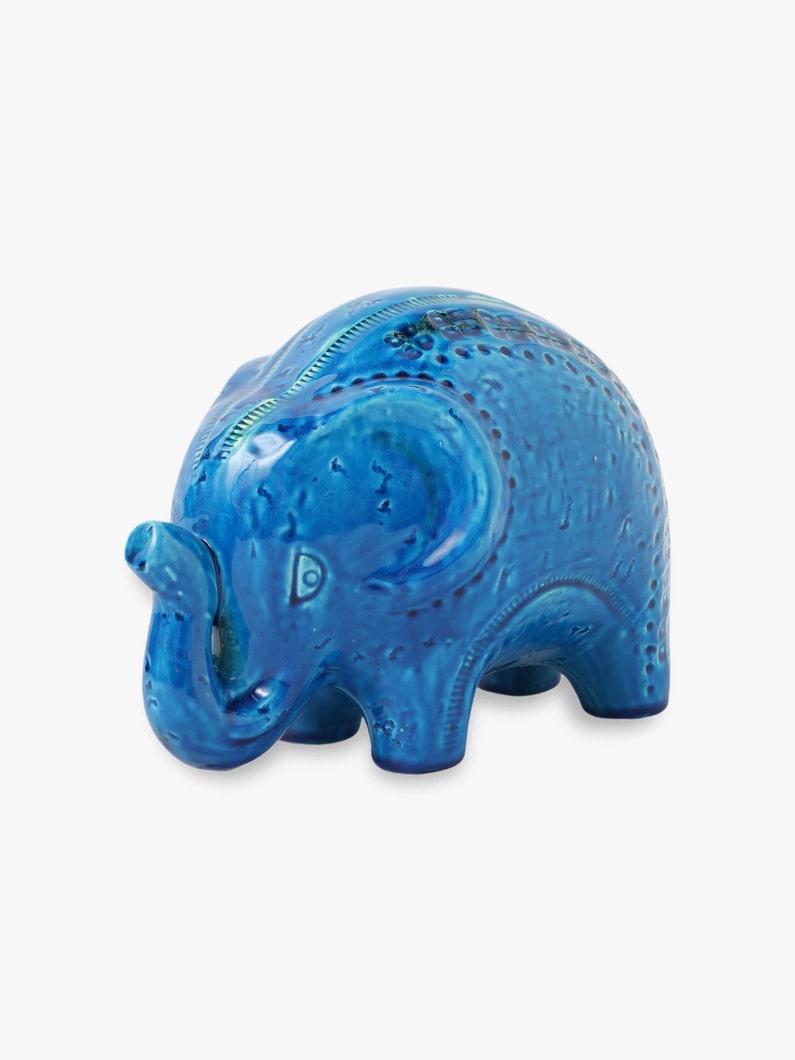 Elephant Ceramic Figure 詳細画像 blue 2