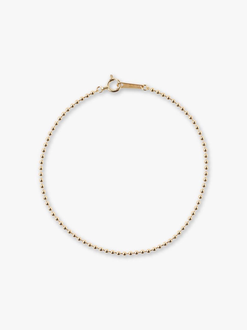 Medium Gold Ball Chain Bracelet（Women）｜I'M OK(アイムオーケー