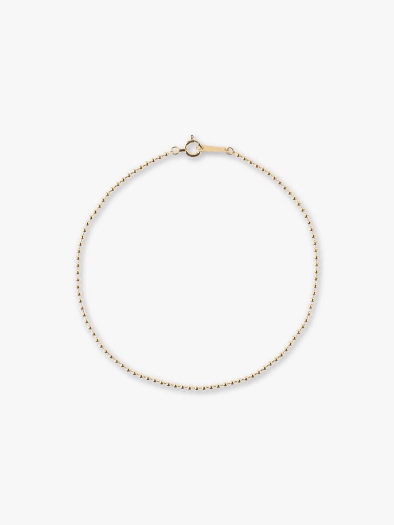 Medium Gold Ball Chain Bracelet（Men）｜I'M OK(アイムオーケー