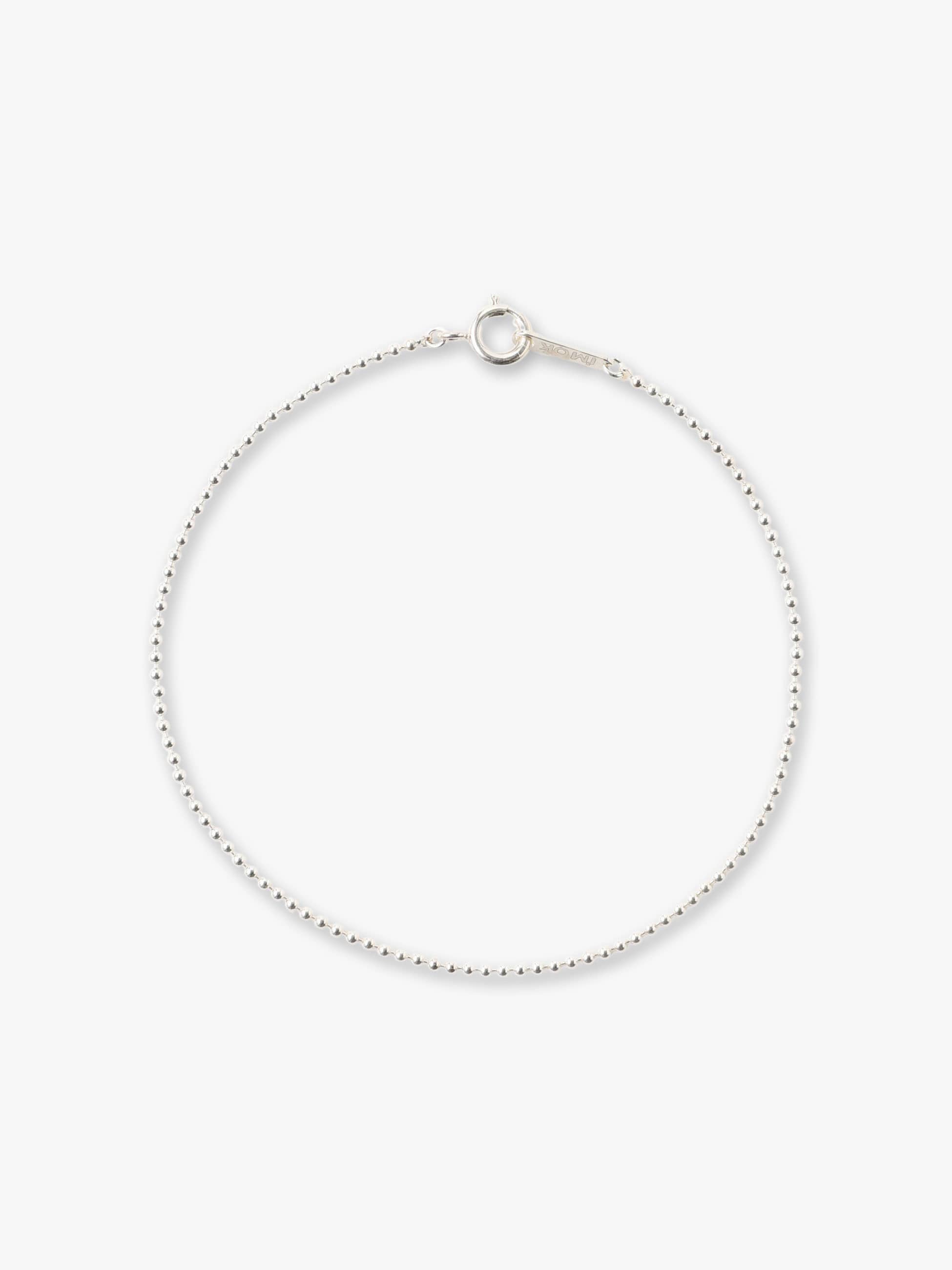 Small Silver Ball Chain Bracelet（Women）｜I'M OK(アイムオーケー