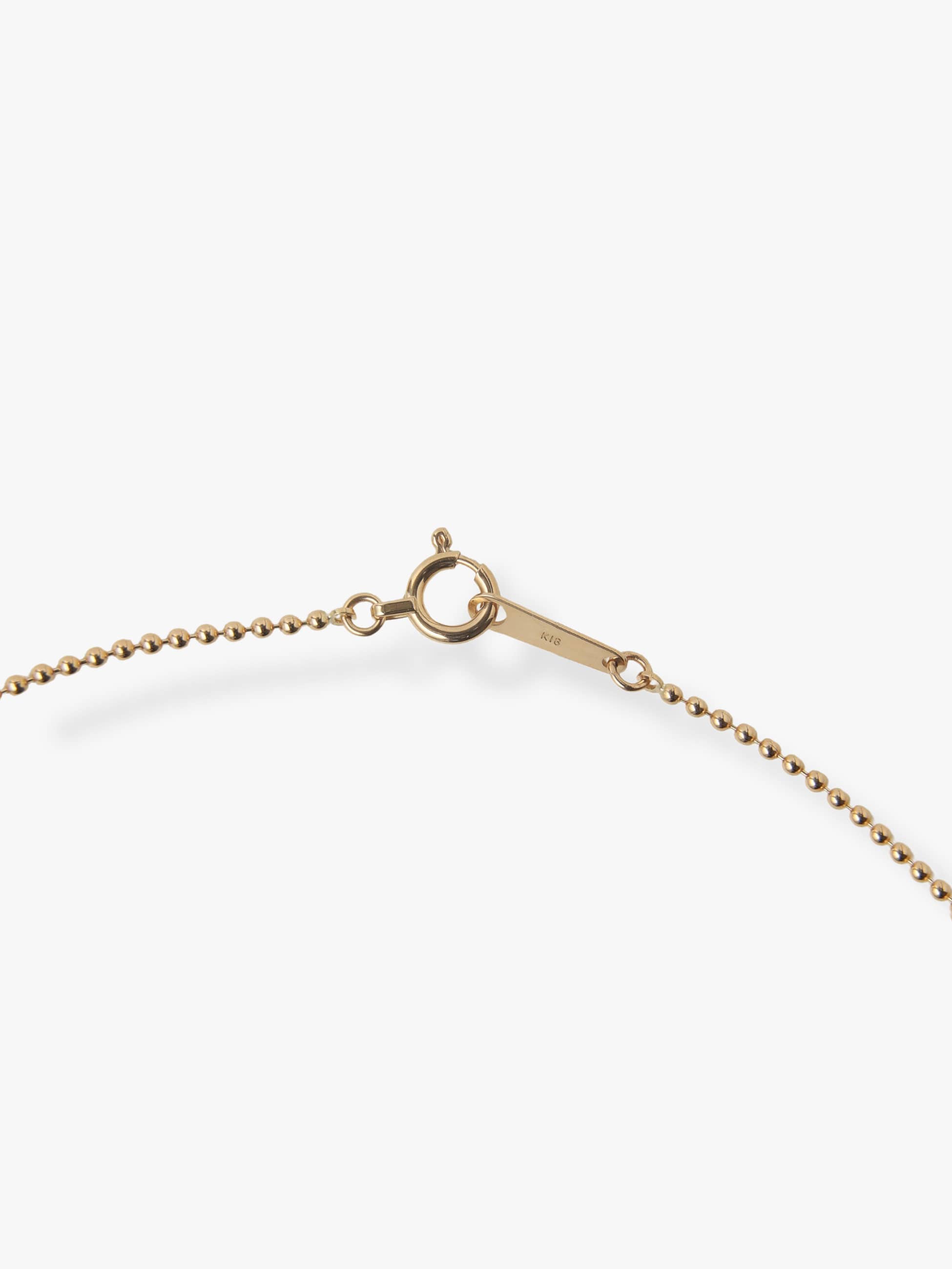 Small Gold Ball Chain Necklace（Women） 詳細画像 yellow gold 2