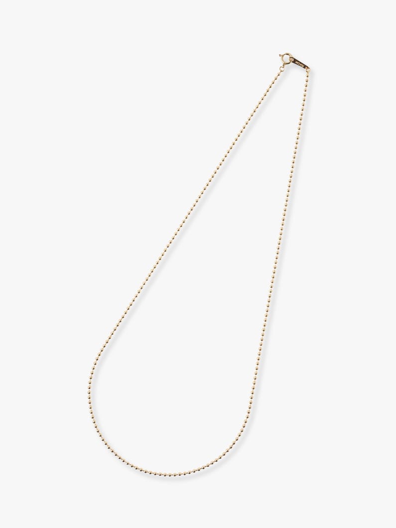 Medium Gold Ball Chain Necklace（Women） 詳細画像 yellow gold