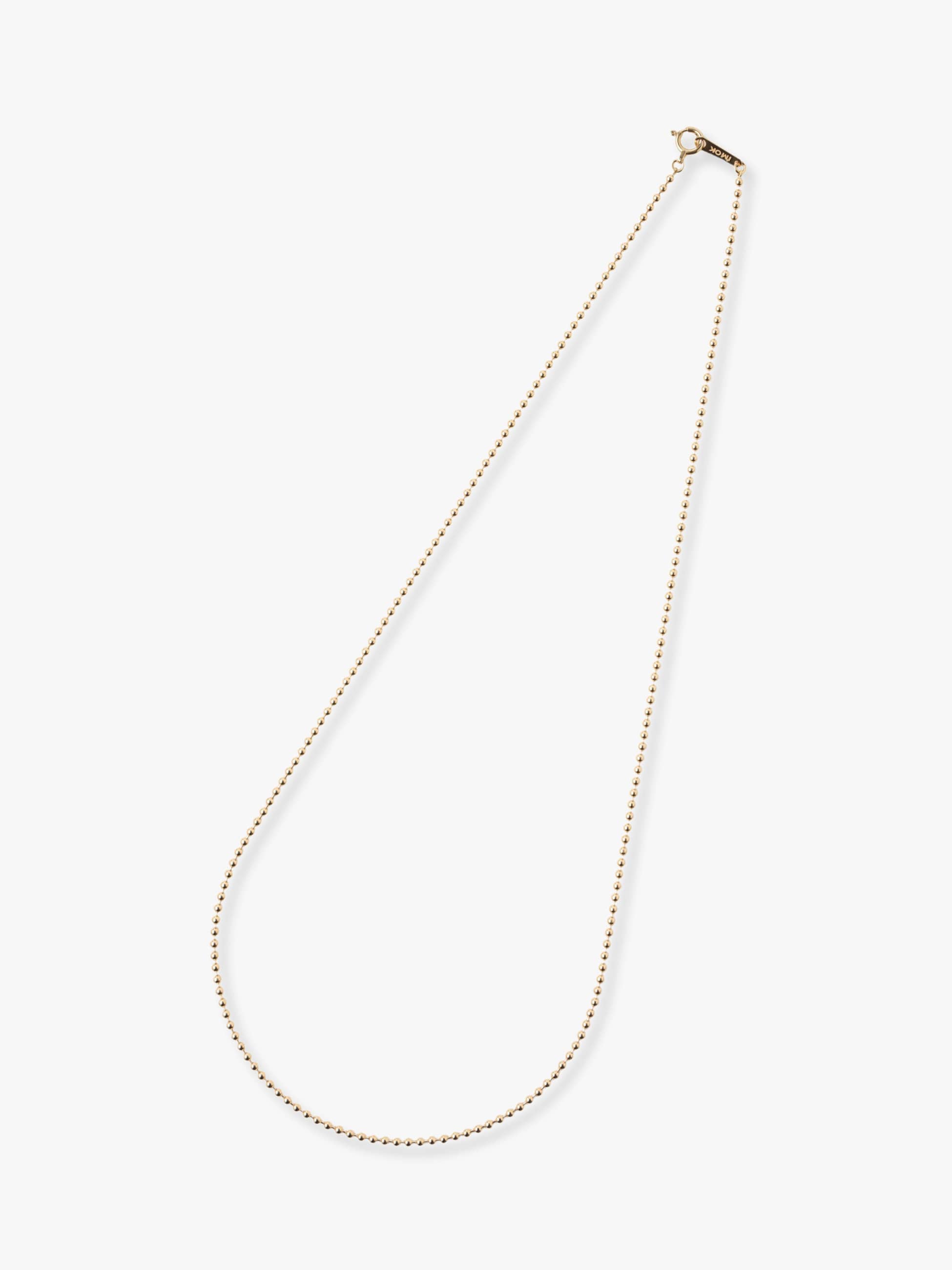 Medium Gold Ball Chain Necklace（Women） 詳細画像 yellow gold 1