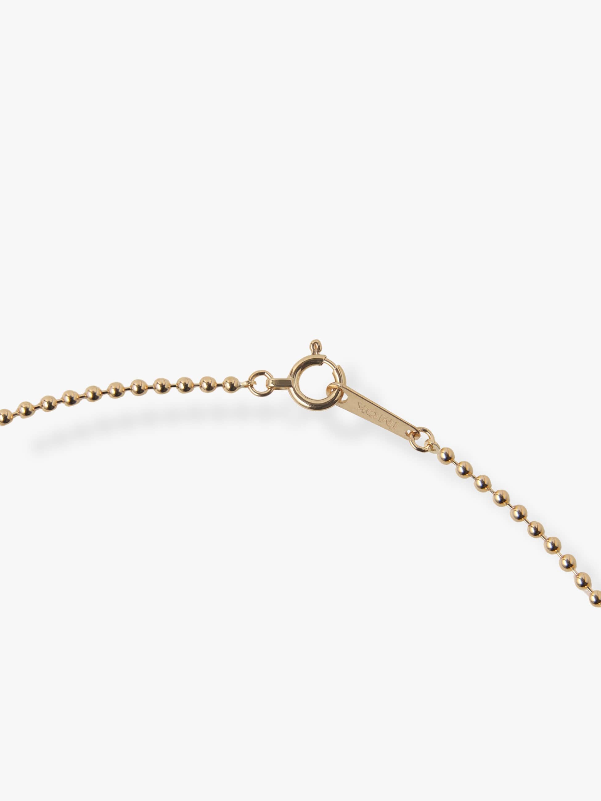 Medium Gold Ball Chain Necklace（Unisex） 詳細画像 yellow gold 2