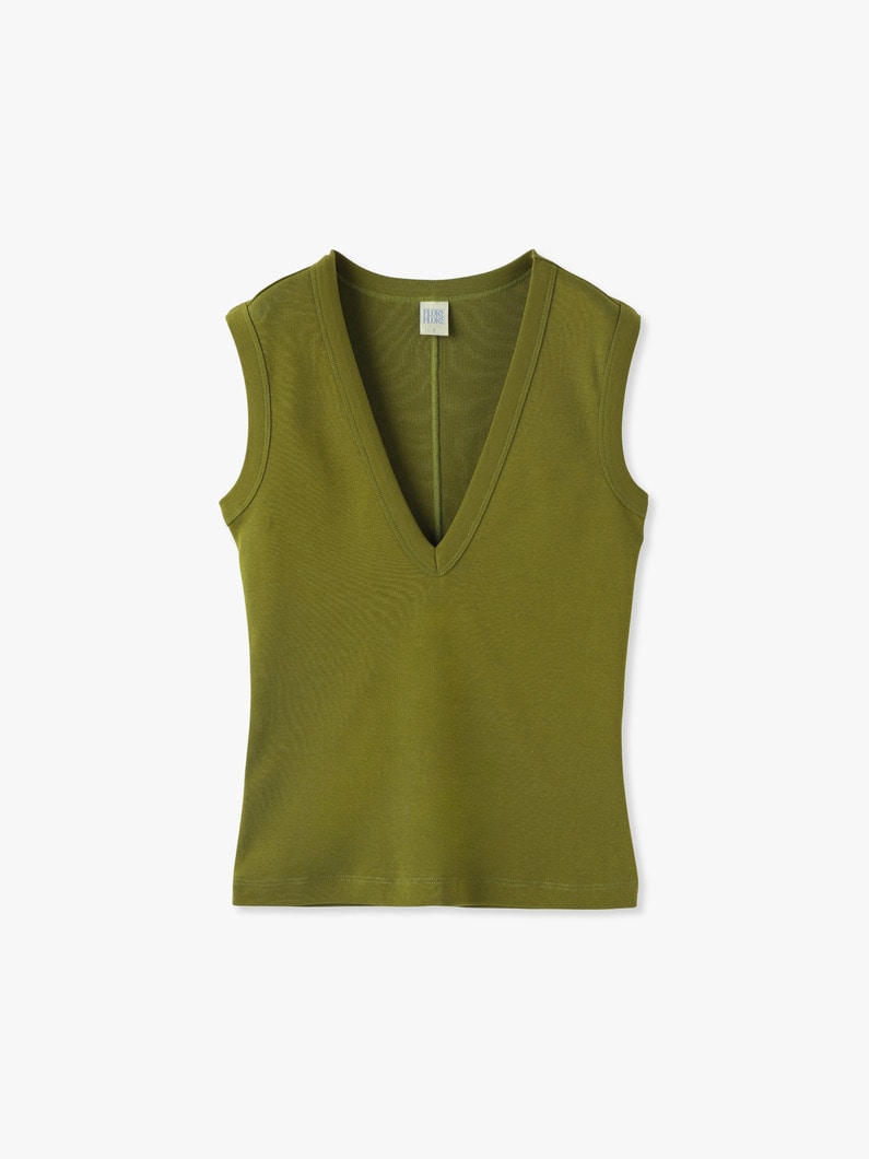 Dewi Tank Top | タンクトップ 詳細画像 olive