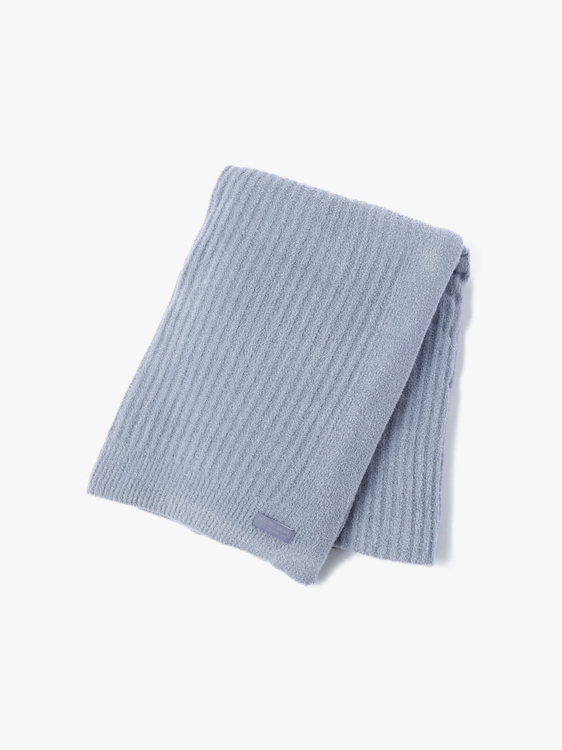 リブド ブランケット 詳細画像 white 1