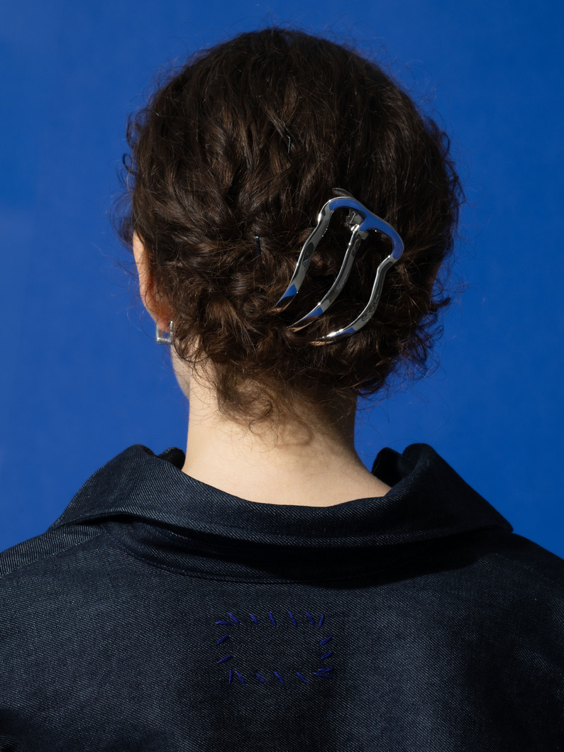 キャットネイル ヘアクリップ 詳細画像 silver 2