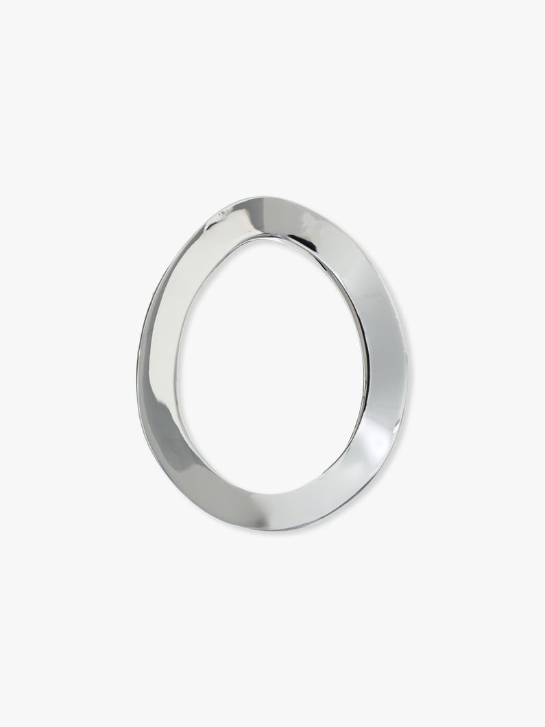 オーケー サークル ヘアクリップ 詳細画像 silver 2
