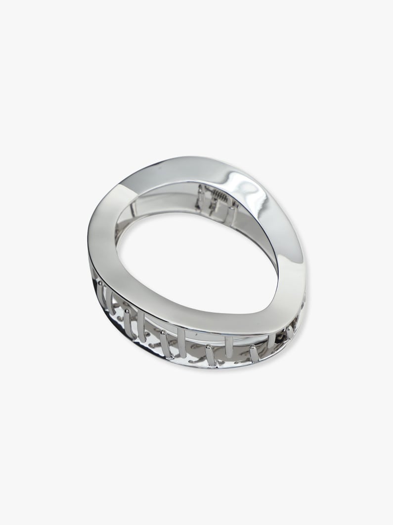 オーケー サークル ヘアクリップ 詳細画像 silver 1