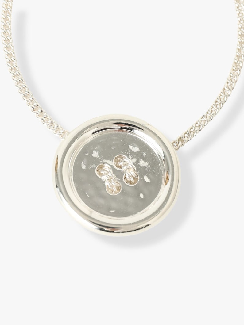 Large Button Pendant (silver) 詳細画像 silver 3