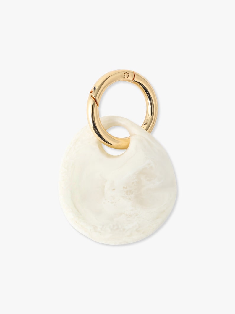 アース キーリング 詳細画像 white