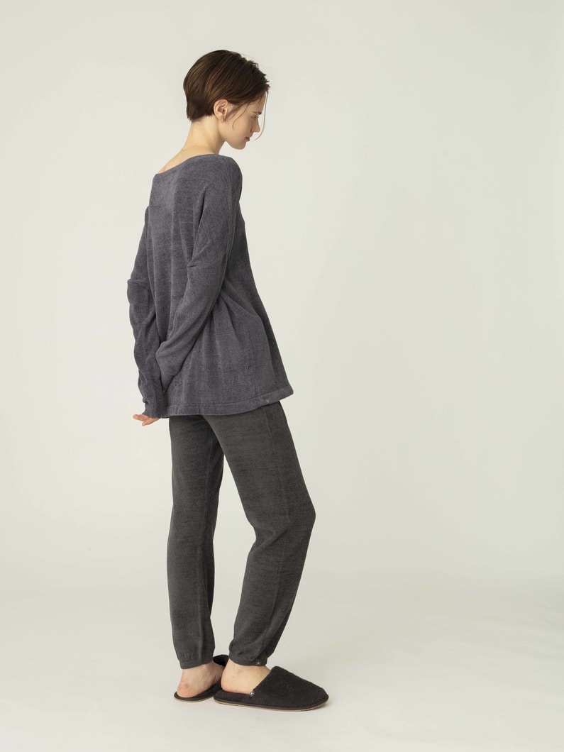 スラウチ プルオーバー 詳細画像 dark brown 5