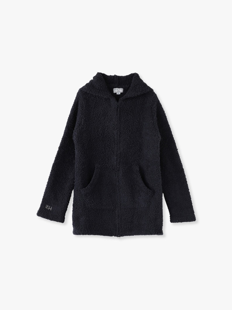 ロンハーマンロゴ コージーシックロング ジップフーディー 詳細画像 indigo 6