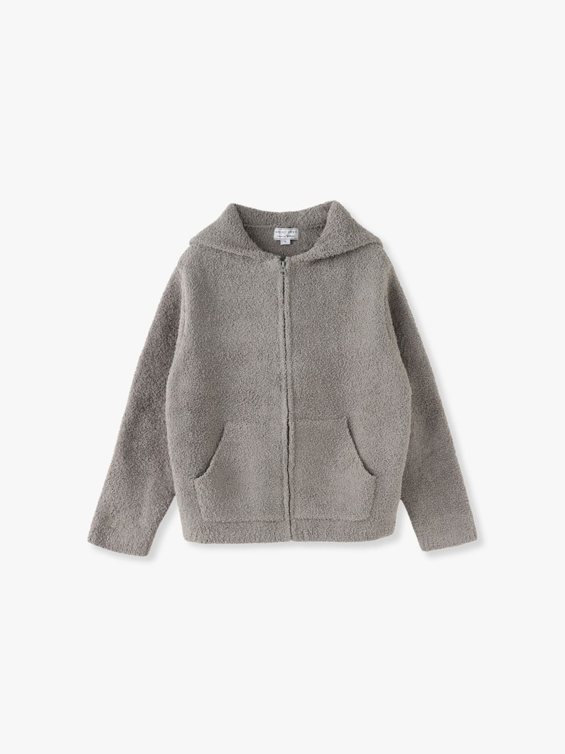 ロンハーマンロゴ コージーシック スタンダード ジップフーディー 詳細画像 gray 4