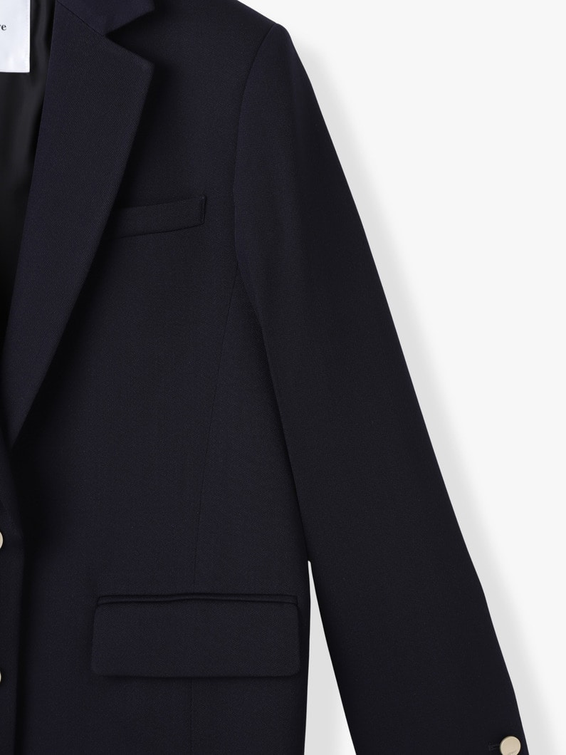 ライトドライウール テーラード ジャケット 詳細画像 navy 2