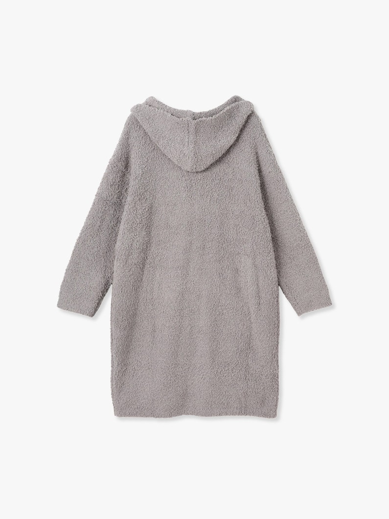 Eco Cozy Chic Long Hoodie Cardigan 詳細画像 gray 1