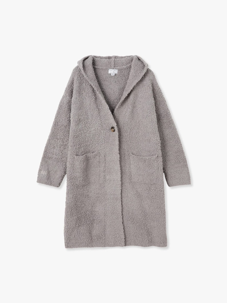 Eco Cozy Chic Long Hoodie Cardigan 詳細画像 gray 4