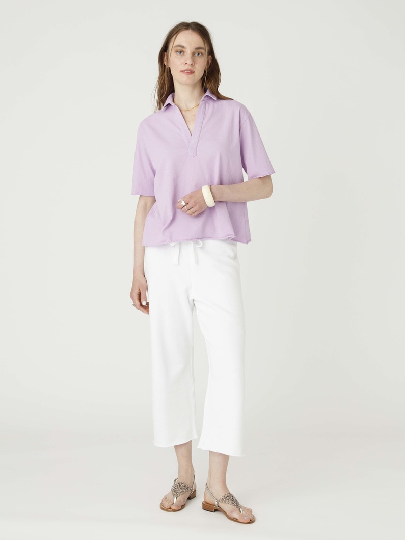  トリプル テリー ドロスト イージーパンツ 詳細画像 white 1