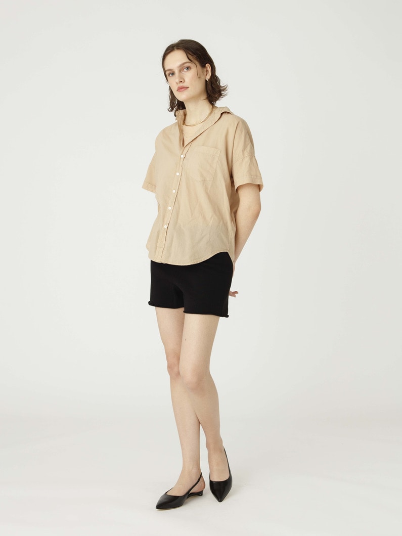 トリプル テリー ドロスト ショーツ 詳細画像 black 2