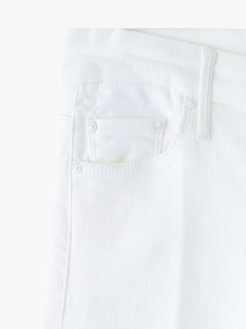The Roller Fray Denim Pants (white) 詳細画像 white 3
